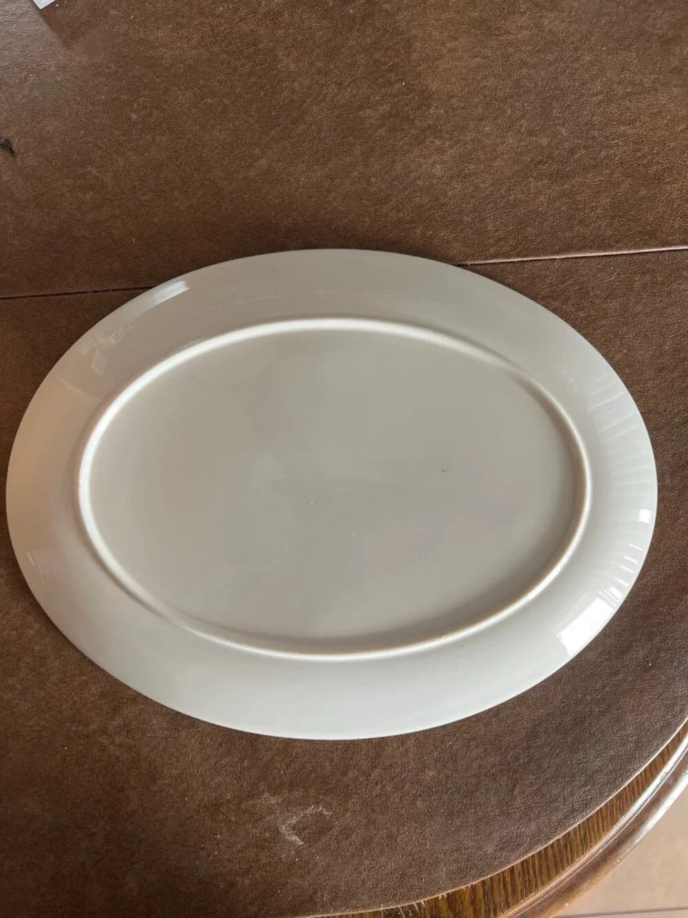 Mr. Steak Oval Serving Platter Dish 12